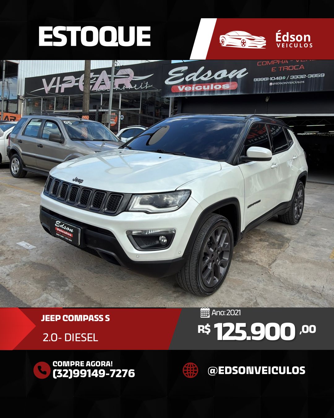 Jeep COMPASS LIMITED 2.0 4x4 Diesel 16V Aut.