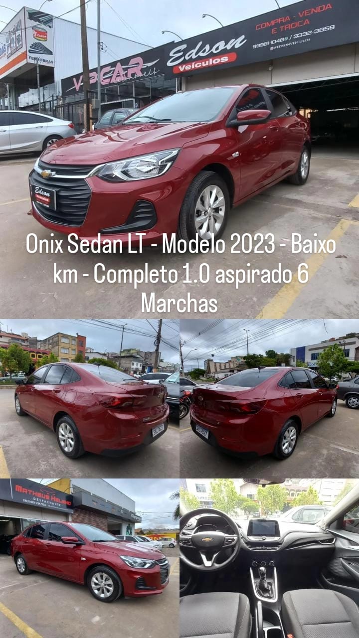 GM - Chevrolet ONIX SEDAN LT 2 1.0 Aspirado