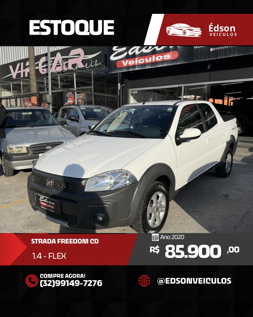 Fiat Strada Freedom 1.4 Flex 8V CD