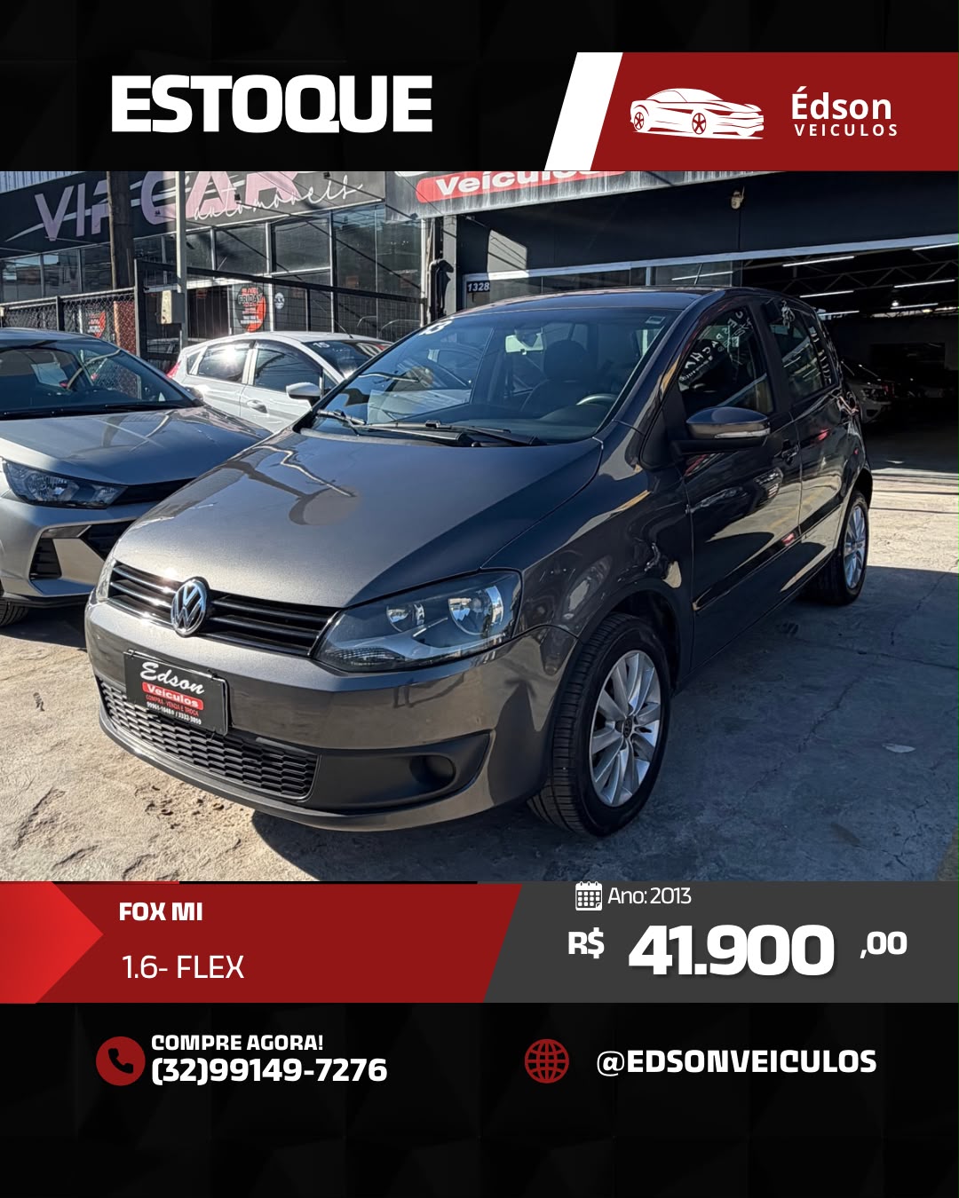 VW - VolksWagen Fox Trendline 1.6 Flex 8V 5p	