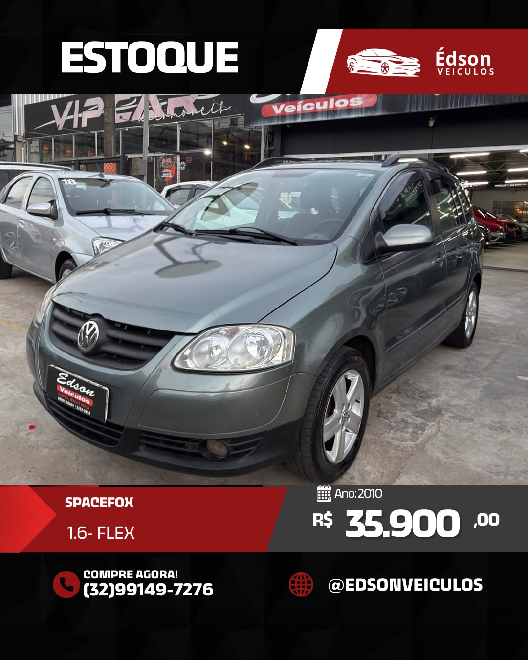 VW - VolksWagen SPACEFOX 1.6/ 1.6 Trend Total Flex 8V 5p